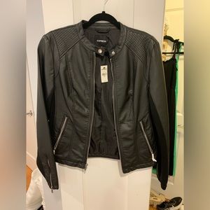 Express leather jacket